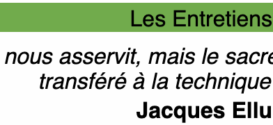 Les Promesses des technosciences et le deni des limites